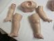 2 Porzellanpuppenköpfe,  Einzelne Körperteile F.  Porzellanpuppe (3) Puppen & Zubehör Bild 1