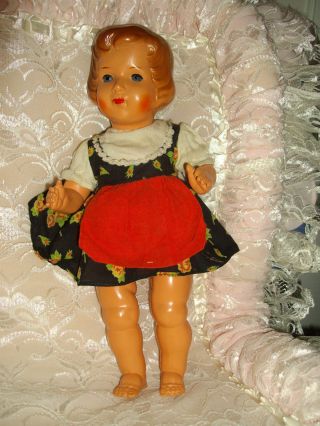 Alte Puppe Schutzmarke Herz Ca 33 Cm Germany Bild