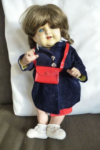 Puppe Mit Schlafaugen,  Ca.  95 Jahre Alt Bild