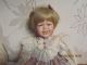 Porzellan Puppe - Künstlerpuppe - Sammlerpuppe - Mädchen - 90er Jahre Porzellankopfpuppen Bild 3