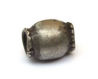 4 Kugeln - Antike Silber Tonnenkugeln Randzier Handar.  Jüdisch Jemenitisch 1950 Bild