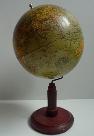 Globus - Columbus Erdglobus,  Volksglobus Um 1930/35 Durchm 19,  5 Globe Bild