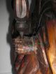 Madonna Mondsichelmadonna Holz Figur Skulptur Maria Jesus Kind Zepter 75,  6 Cm 1900-1949 Bild 11