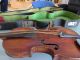 Alte Geige / Violine Repariert 1891 Saiteninstrumente Bild 9