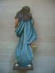 Madonna Mit Kind Und Zwei Engel Holzfigur Handgeschnitzt 52 Cm. Holzarbeiten Bild 4