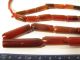 Strang Alte Achatperlen Karneol Old Agate Carneol Stone Beads Afrozip Afrika Bild 3