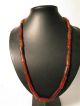 Strang Alte Achatperlen Karneol Old Agate Carneol Stone Beads Afrozip Afrika Bild 4