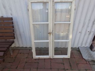 Historisches Sprossenfenster/ Durchreiche/ Holz/ Shabby Chic/ Unrestauriert 4 Bild
