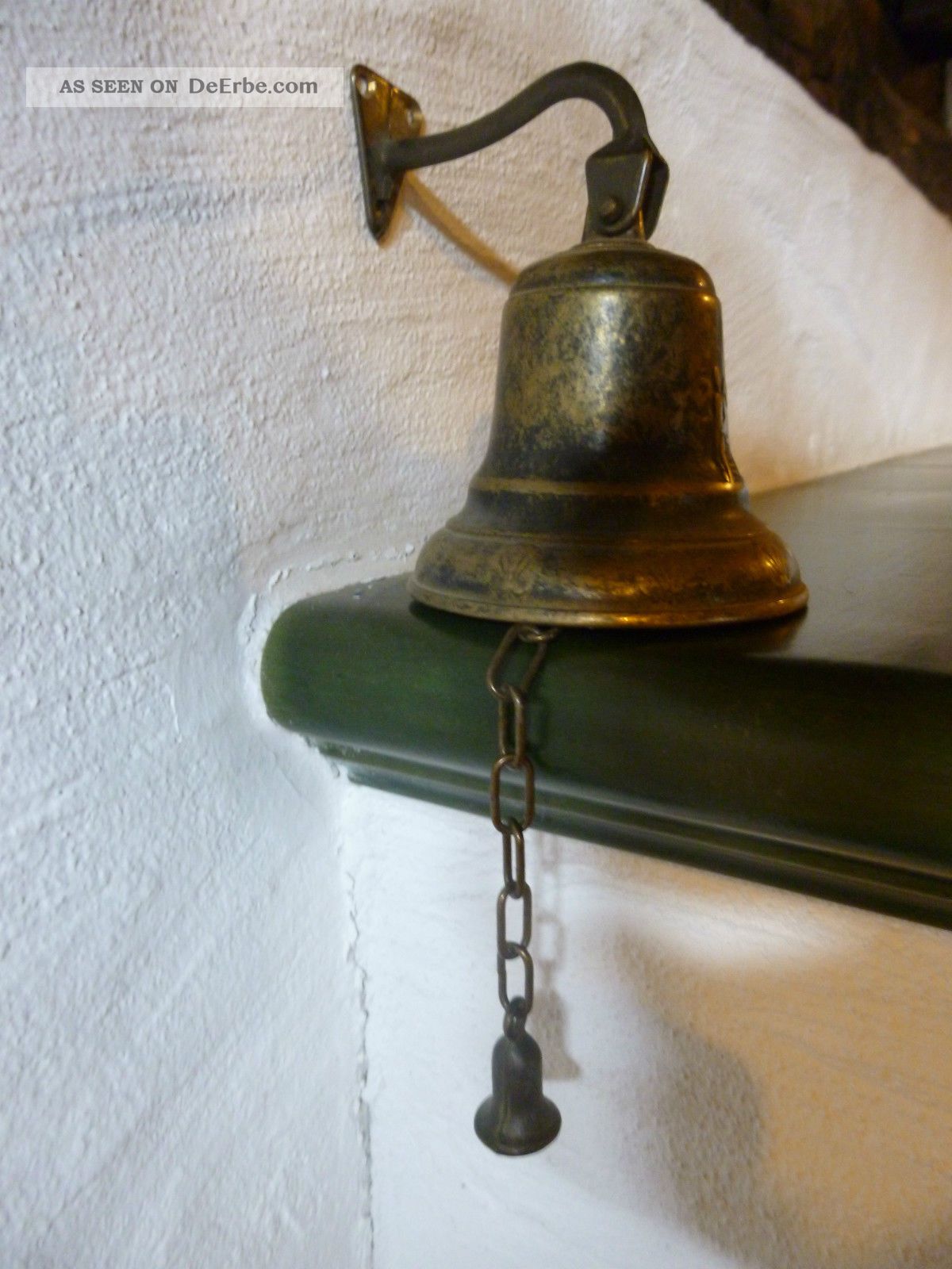 Alte Türglocke Kuhglocke Türklingel Metallglocke Glöckchen Wandglocke Glocke Nostalgie- & Neuware Bild
