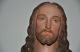 Wunderschöne Große,  Alte Heiligenfigur Herz Jesus,  Shabby Chic Jeanne D´arc 63cm Skulpturen & Kruzifixe Bild 10