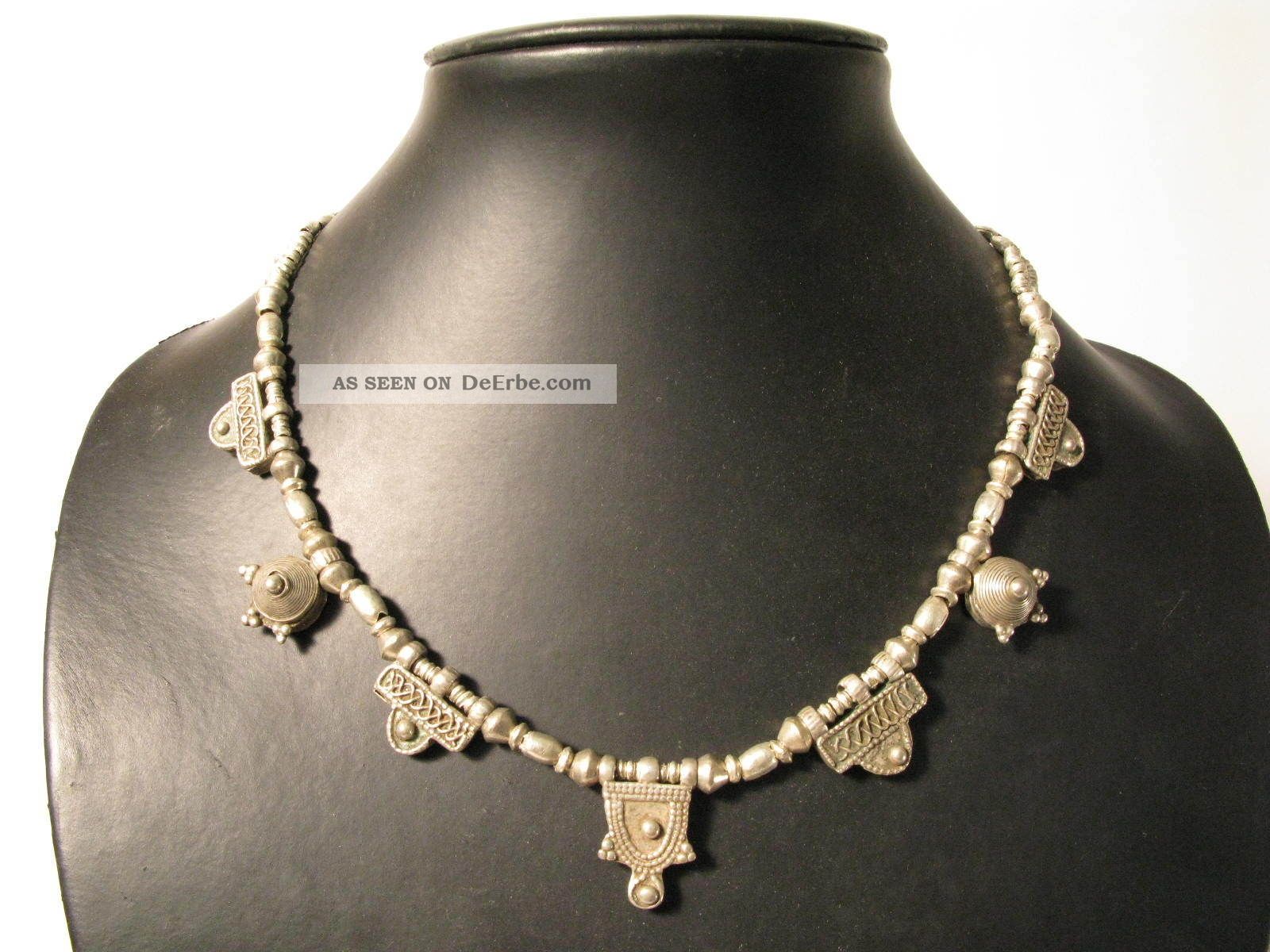 Äthiopien Schmuck Kette Old Pendants Collier Ethiopia Jewelry Collier Afrozip Entstehungszeit nach 1945 Bild