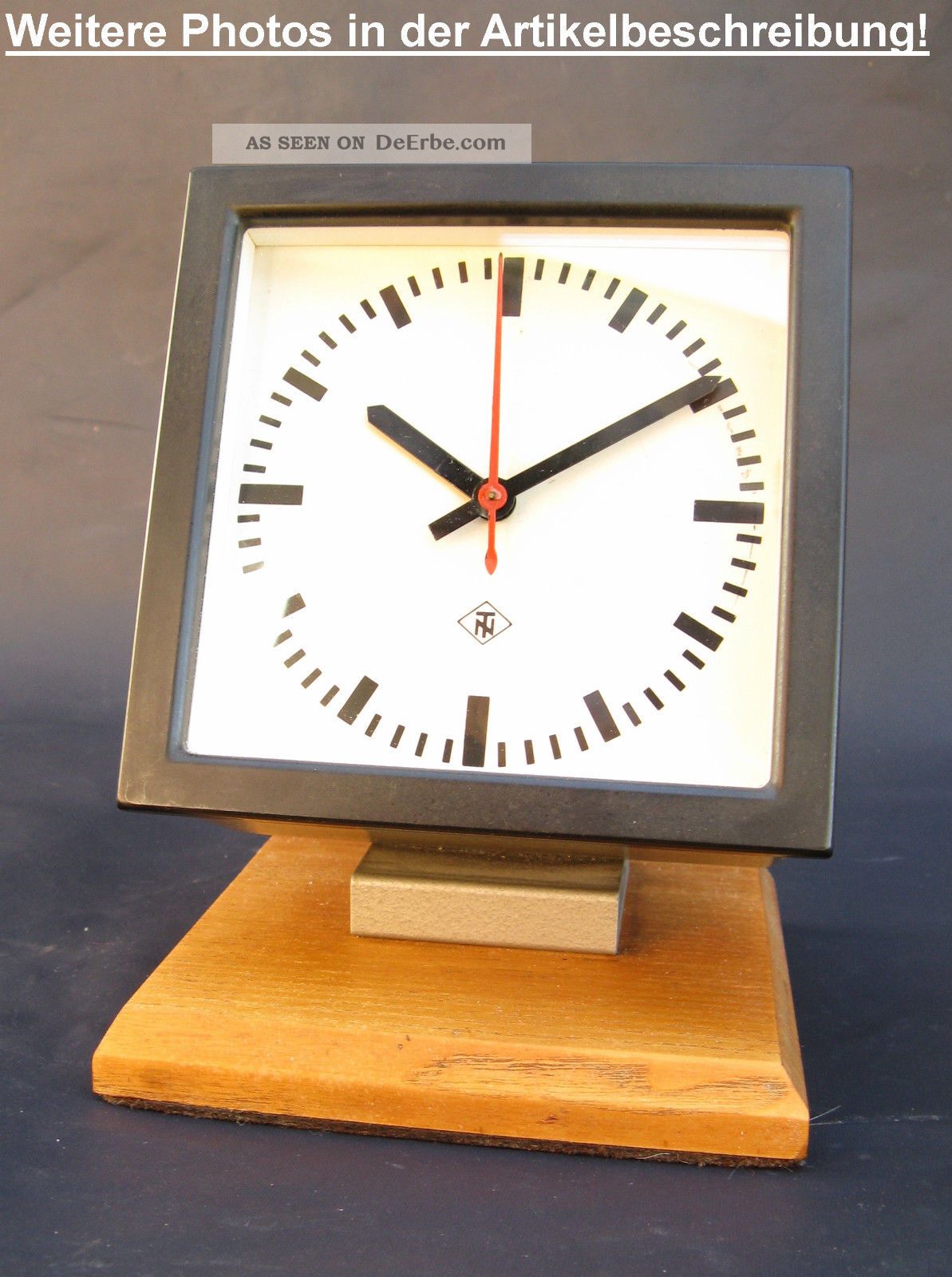 Kleine T N Uhr Nebenuhr Kontrolluhr Schreibtischuhr Fur Mutteruhr