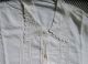 Sehr Altes Damen Nachthemd - Museumsstück - Weiß - 40er Jahre - Fehlerhaft Kleidung Bild 1