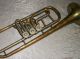 Antike Trompete Von K.  Lehmpfuhl,  Dehventile,  Guter Klang Blasinstrumente Bild 8