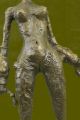 Nackt Abstrakte Frau - Rodin Bronze Skulptur Statue - Moderne Kunst Ab 2000 Bild 5