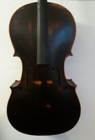 4/4 Cello Violoncello Violin Zettel Mathias Thir In Wien Anno 17. Bild