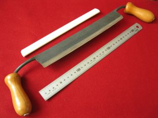 Ziehmesser Reifmesser Zugmesser 25cm Bogenbau Schnitzen Smalcalda Draw Knife Bild