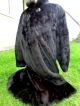 Qualitativ Hochwertiger Nerzmantel Black Mink Gr.  42/44/46 Kleidung Bild 4