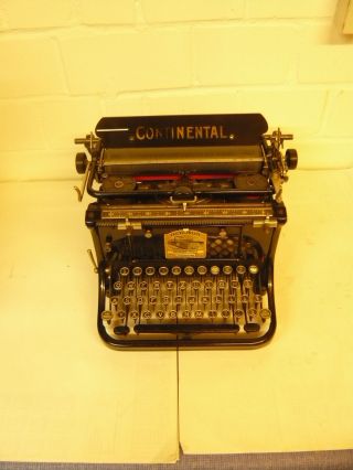 Continental 1 Standart Schreibmaschine,  Typewriter Bild
