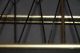 50er Jahre Flur Garderobe Hutablage Haken Aufhängung Netz Alu Messing Goldfarben Stilmöbel nach 1945 Bild 11