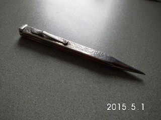 Dreh - Bleistift,  900er Silber,  Länge 11 Cm,  Ca.  18,  8 G,  Gemarkt L? Bild