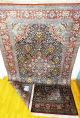 100 Handgeknüpfter Kaschmir Seide/ Silk Teppich Rug Tappeto Tapies,  Silk, Teppiche & Flachgewebe Bild 8