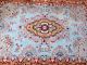 Orientteppich Kerman Indien Ca.  40 Jahre Wolle Auf Baumwolle 235x169 Cm Teppiche & Flachgewebe Bild 1