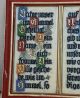 Antikes Wachsbild,  Tafel - Vater Unser - Wandbild,  Gebet Wachs Mit Teufel Votivbilder & Sakralmalerei Bild 4