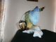 Großer Imposanter Blauer Ara Papagei Porzellanvogel Figur Prima Figuren Bild 5