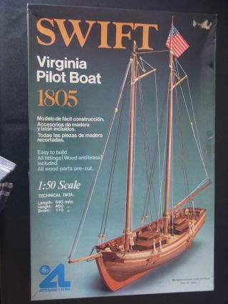 Swift Virginia Pilot Boat 1805 Swift / Artesania Latina,  S.  A.  / Lotsenschiff Bild