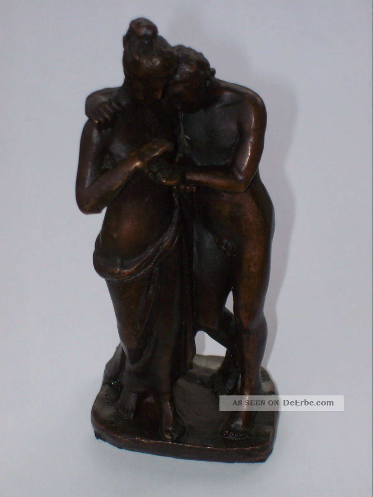 Bronze Skulptur Amor Und Psyche Bronze Bild