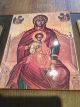 3 Heiligenbilder Auf Holz Maria Jesus Mutter Gottes Ikonen Bild 2