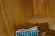 Antike Puppenmöbel Schlafzimmer Bett Schrank Komode Original, gefertigt vor 1970 Bild 3