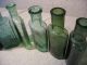 7 Alte Flaschen,  Kolonialwarenladen Um Ca 1900 Glas & Kristall Bild 4