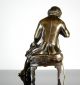 Vorzügliche Bronze Skulptur Rousseau Um 1850 Frankreich Statue Figur Aufklärung Vor 1900 Bild 2