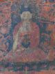 Wertvoller Antiker Thangka Tibet Lama Buddha Nepal Feinste Malerei Budda Asiatika: Indien & Himalaya Bild 1