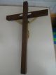Hochwertiges Kreuz Mit Farbig Gefasstem Stuck? Korpus Kruzifix Jesus Christus Skulpturen & Kruzifixe Bild 5