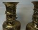 Paar China Vasen Mit Drachen - Chinese Vases - Messing - Massiv Brass Entstehungszeit nach 1945 Bild 3