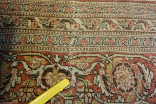 Antik Teppich/tappeto/tapis/ Taabriz - Haji Jalili Handgeknüpft /große 379x 275cm Bild