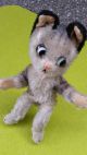 Schuco Antikspielzeug Hörzu Katze Biegeglieder Mohaer 19cm 50erjahre Stofftiere & Teddybären Bild 1