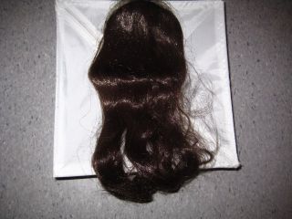 Edle Puppenteile Haar Vintage Doll Hair Wig35 Cm Doll Girl Schwarz,  Dunkelbraun Bild