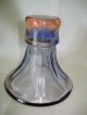 Art Deco Vase,  Alexandrit Glas Mit Schliffdekor,  Wohl L.  Moser,  20er Sammlerglas Bild 3
