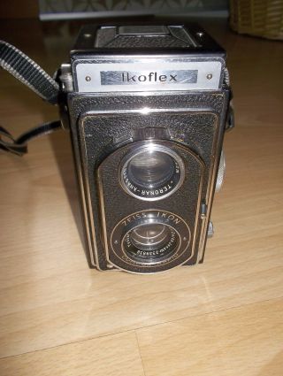 Zeiss Ikon Ikoflex Compur Rapid Kamera Mit Tessar 1:3,  5 - F=75mm Carl Zeiss Jen Bild