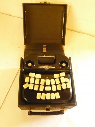 Tachotype - Schreibmaschine - Typewriter - Steno - Niederlande Bild