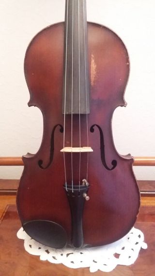 Alte Geige Alte Bratsche Alte Cello - 4/4 Geige - Atelier E.  Langonet 1940 Bild