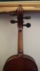 Alte Geige Alte Bratsche Alte Cello - 4/4 Geige - Atelier E.  Langonet 1940 Saiteninstrumente Bild 5