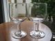 2 Gläser (wein) - Alt (um 1900) - Mundgeblasen - Dickwandig - Frankr.  12,  0,  /250 Glas & Kristall Bild 1