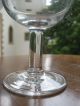 2 Gläser (wein) - Alt (um 1900) - Mundgeblasen - Dickwandig - Frankr.  12,  0,  /250 Glas & Kristall Bild 4