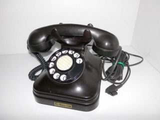 Schwarzes Altes Telefon,  Bell Telephone Mfg Company Anvers Belgique,  Nostalgie Bild