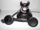 Schwarzes Altes Telefon,  Bell Telephone Mfg Company Anvers Belgique,  Nostalgie Antike Bürotechnik Bild 2
